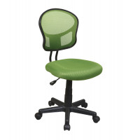 OSP Home Furnishings EM39800-6 Mesh Task Chair In Green Fabric